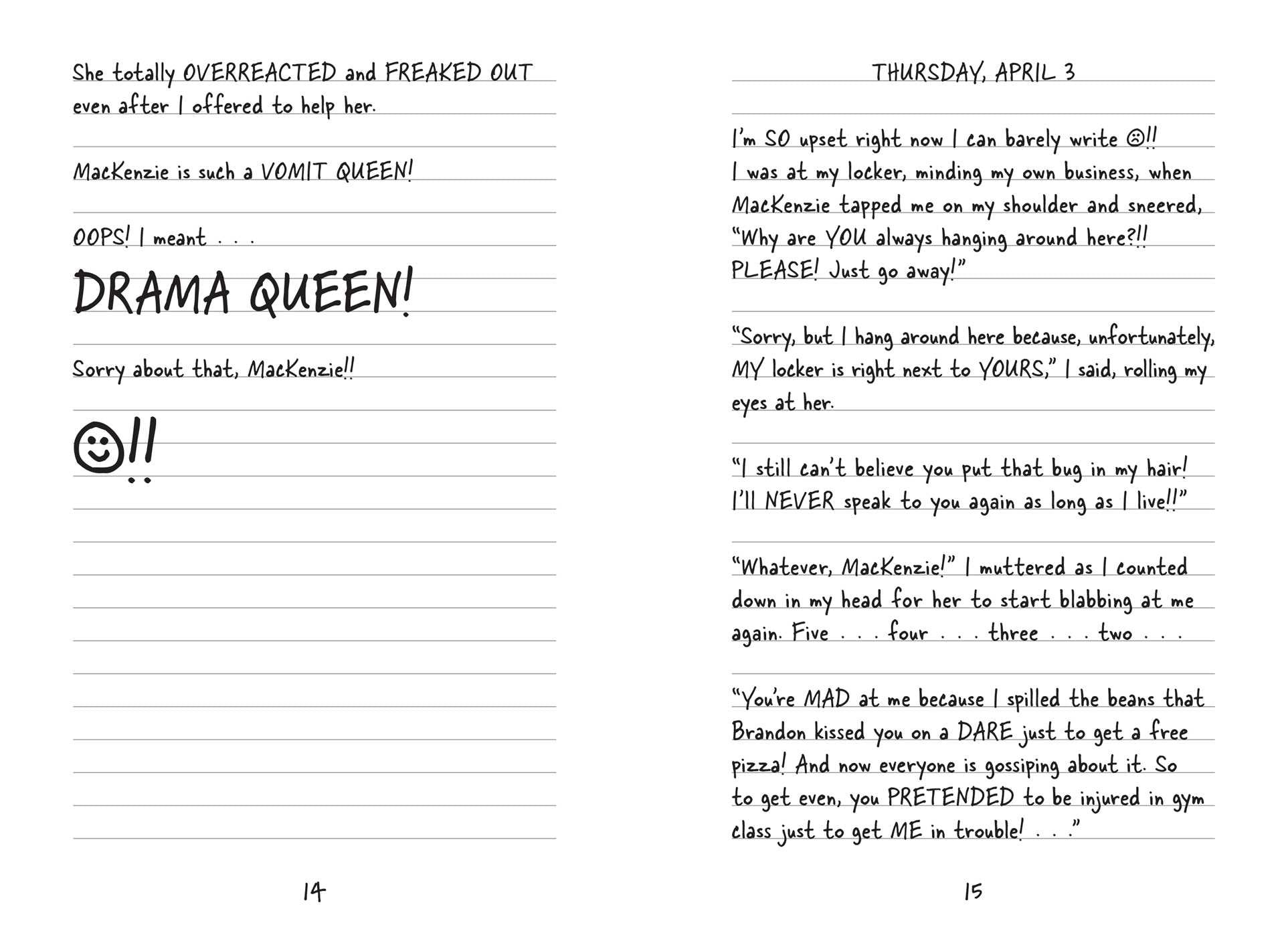 Dork　Hardcover　for　Not-So-Dorky　Diaries　Fashions　Drama　a　9:　–　Tales　Home　from　Queen　(9)　–