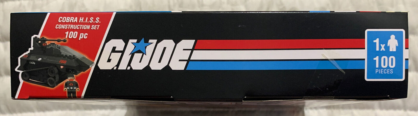 G.I. Joe 100pc COBRA H.I.S.S. Construction Set Item #GJ3522-01 Hasbro - Fashions for Home