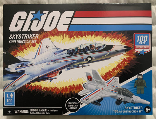 G.I. Joe 100pc SKYSTRIKER Construction Set - #GJ3522-02 (2020, Hasbro) - Fashions for Home