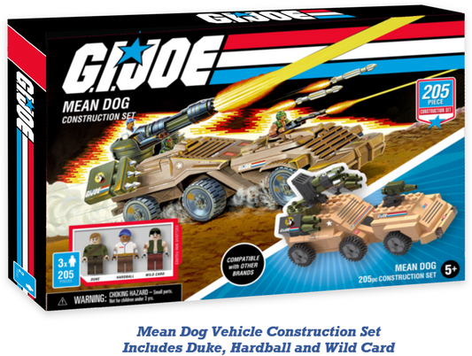 G.I. Joe MEAN DOG 205 Piece Construction set - Fashions for Home