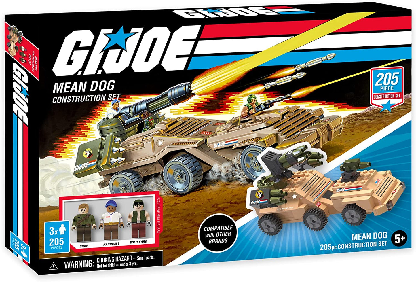 G.I. Joe MEAN DOG 205 Piece Construction set - Fashions for Home