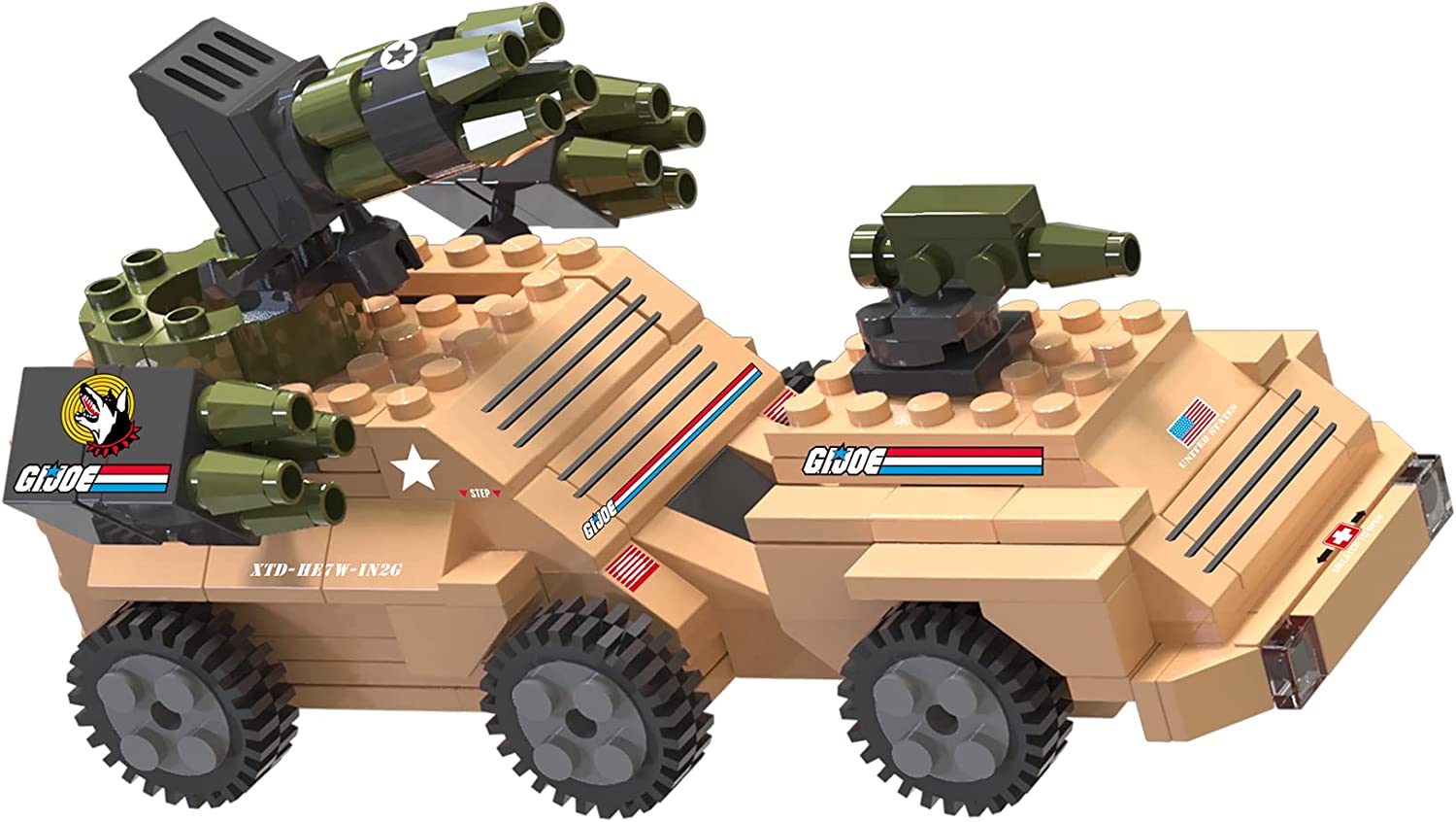 G.I. Joe MEAN DOG 205 Piece Construction set - Fashions for Home