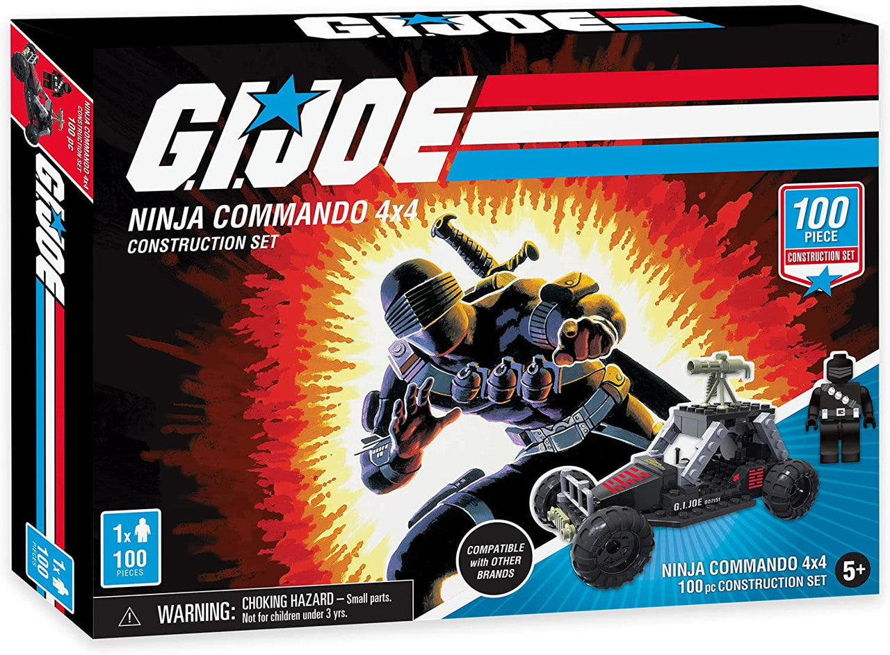 GI Joe Ninja Commando 4X4 Construction Set (100 Pieces) - Fashions for Home