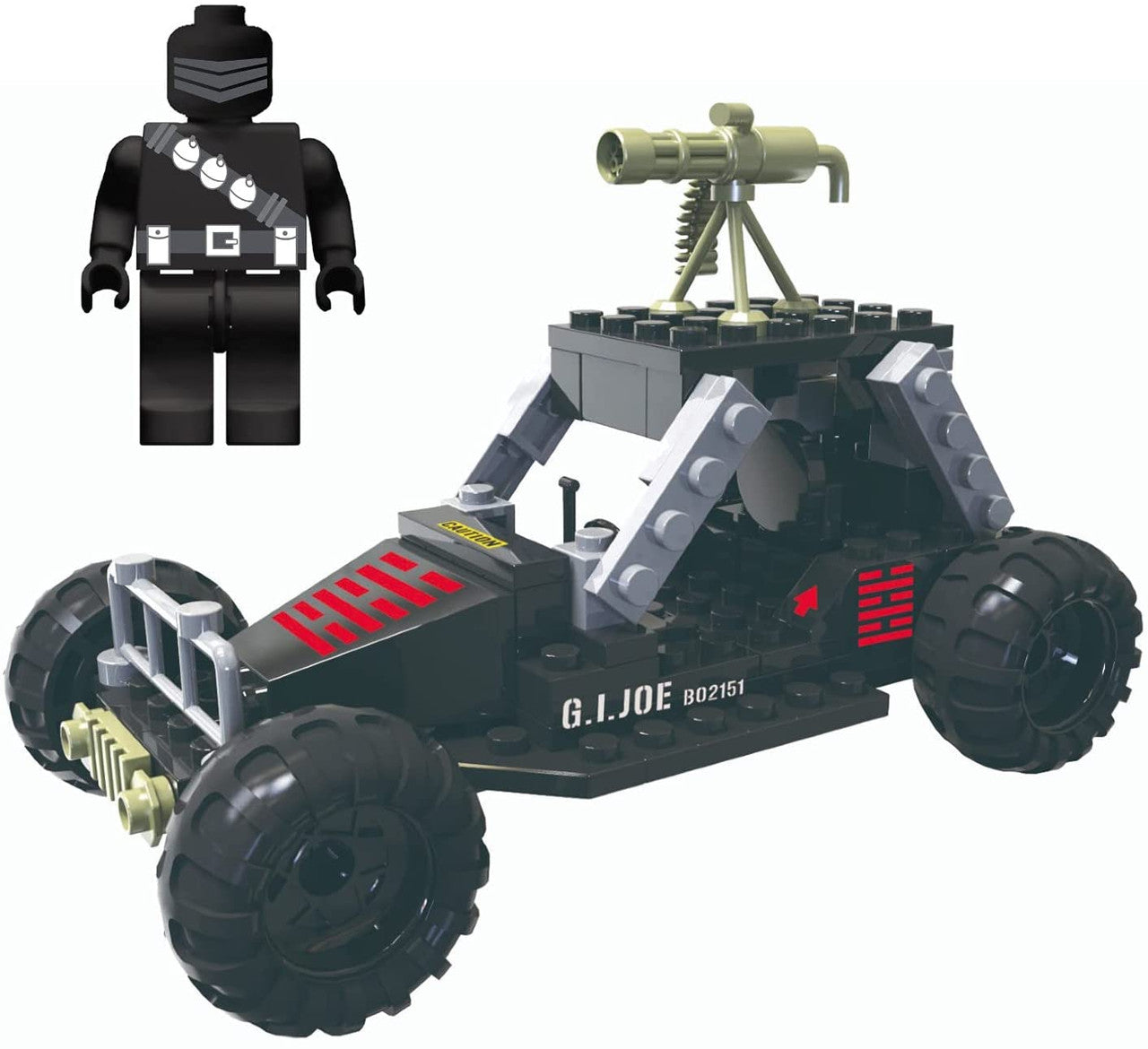 GI Joe Ninja Commando 4X4 Construction Set (100 Pieces) - Fashions for Home