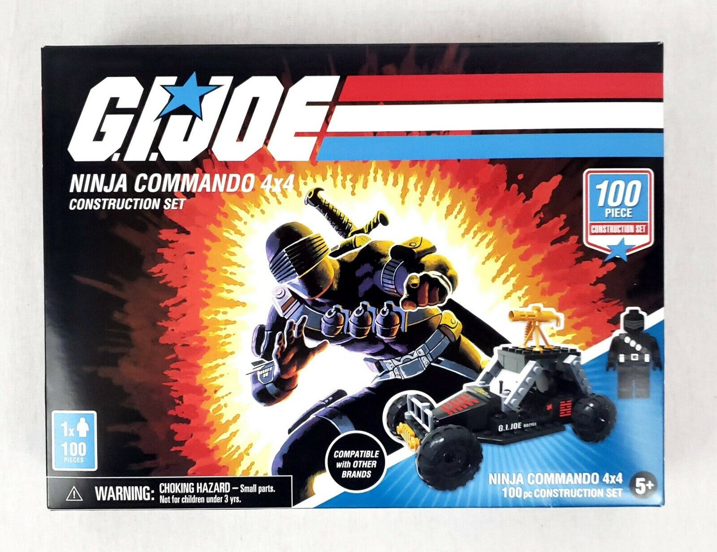 GI Joe Ninja Commando 4X4 Construction Set (100 Pieces) - Fashions for Home
