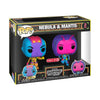 Funko POP! Guardians of The Galaxy: Volume 3 - Nebula & Mantis 2pk (Blacklight) (Target Exclusive)