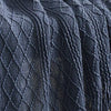 blue-woven-texture-solid-cool-throw-60-x-50