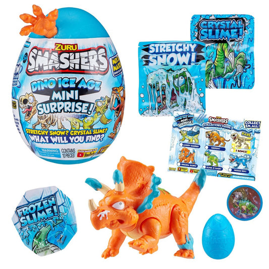 Smashers Dino Ice Age Mini Surprise Mystery Egg Series 3- (One Random)