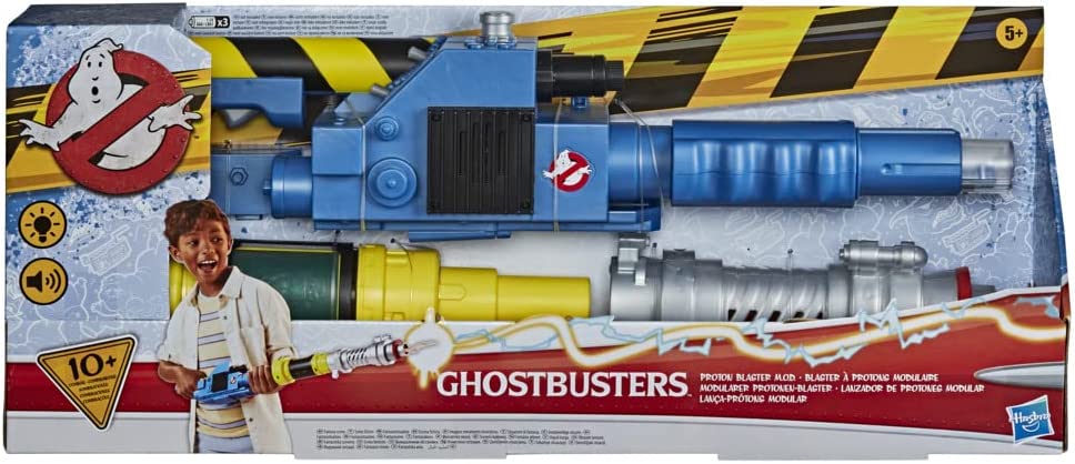 Ghostbusters Proton Blaster M.O.D. Customisable Roleplay Toy for Children Aged from 5 Years Make Custom Kit Combos with Lights and Sounds Fashions for Home