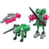 Power Rangers Dino Fury Pink Ankylo Hammer and Green Tiger Claw Zord Toys for Kids Ages 4 and Up Zord Link Mix-and-Match Custom Build System (B08TLZFHDT)