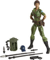 Hasbro G.I. Joe Classified Series Lady Jaye Action Figure 25 Collectible Premium Toy with Multiple Accessories 6-Inch Scale with Custom Package Art , Green