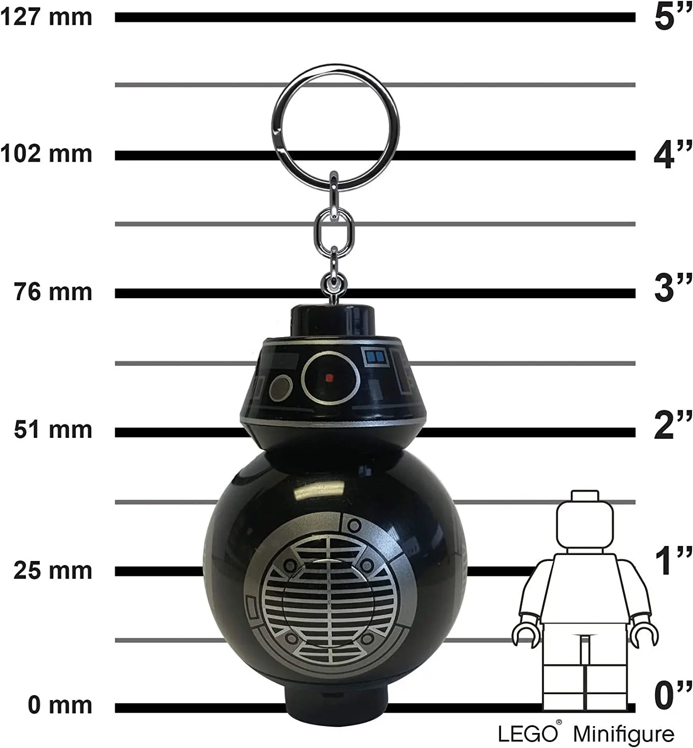 LEGO Star Wars BB-9E LED Keychain Light - 3 Inch Tall Figure (KE112) Fashions for Home