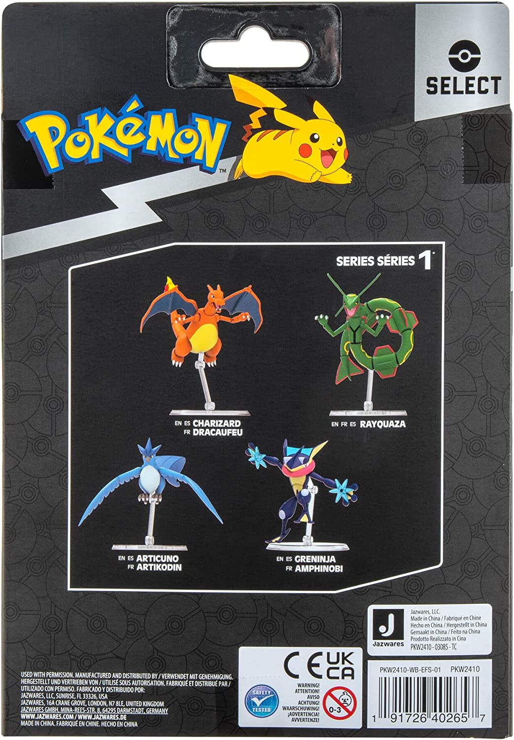  Pokémon Pokemon Articuno, Super-Articulated 6-Inch