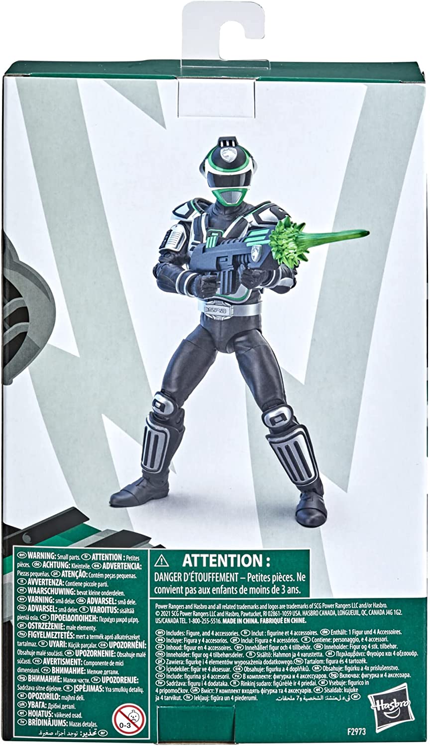 Power Rangers BLT LC A S.P.D. A-Squad Green Ranger Fashions for Home