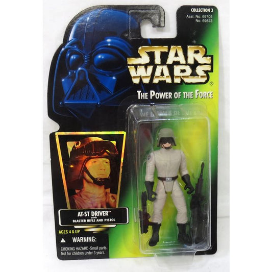 Star Wars Power of the Force AT-ST Driver 3.75" Figure Fashions for Home