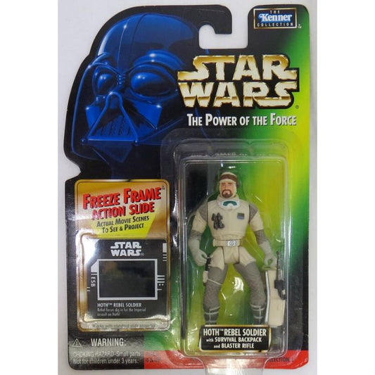 Star Wars Power of the Force Hologram Green Card Han Solo with Heavy Assault Rifle and Blaster Fashions for Home