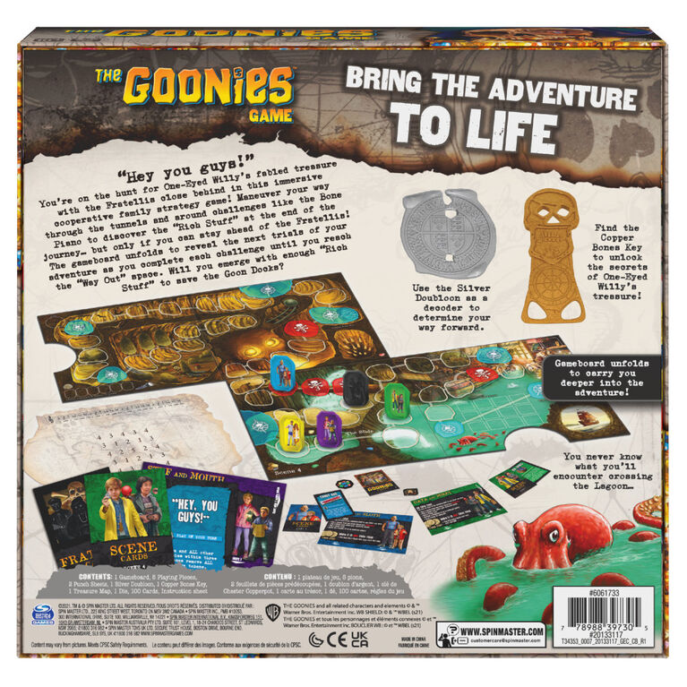 the goonies board game
