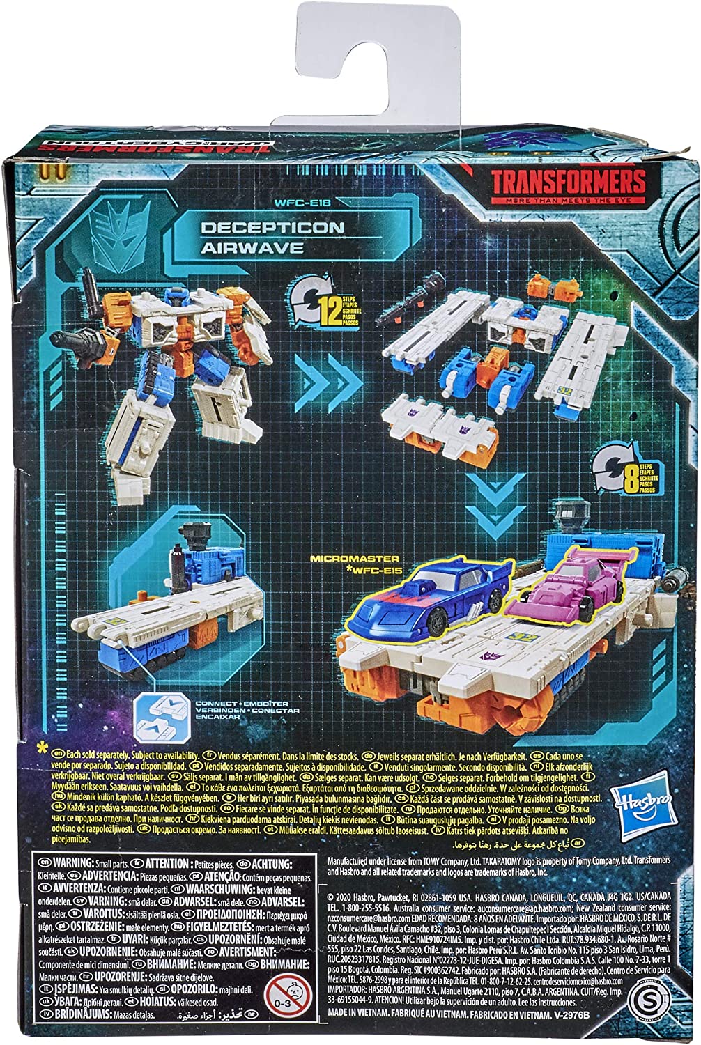 Transformers Toys Generations War for Cybertron: Earthrise Deluxe WFC-E18 Airwave Modulator Figure - Kids Ages 8 and Up, 5.5-inch Fashions for Home