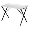 White Top Modern Student Teen Adult Writing Table Computer Desk