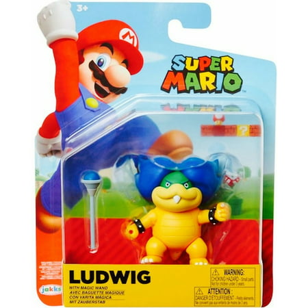 Super Mario Ludwig Von Koopa 4 Inch Action Figure
