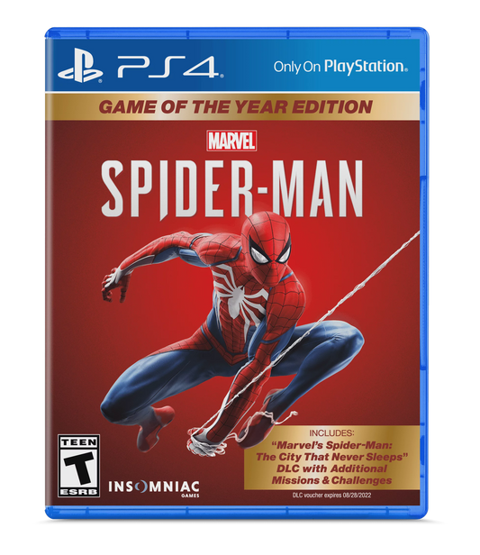 Marvel's Spider-Man: Game of the Year Edition - PlayStation 4