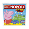 Hasbro Gaming Monopoly Junior: Peppa Pig Edition Board Game for 2-4 Players  Indoor Game for Kids Ages 5 and Up (Exclusive)