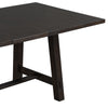 Extendable  Retro Style Rectangular Dining Table with 18