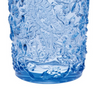 Designer Acrylic Paisley Blue Drinking Glasses Hi Ball Set of 4 (17oz), Premium Quality Unbreakable Stemless Acrylic Drinking Glasses for All Purpose