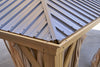 12*20FT  patic gazebo,alu gazebo with steel canopy,Outdoor Permanent Hardtop Gazebo Canopy for Patio, Garden, Backyard
