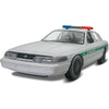 Revell S1688 1/25 Ford Police Car Build/Play