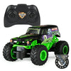 Monster Jam   Official Grave Digger Remote Control Monster Truck Toy  1:24 Scale  2.4 GHz  for Ages 4 and Up