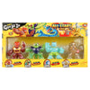 Goo Jit Zu Heroes of All Stars Action Figure Set  4 Pieces