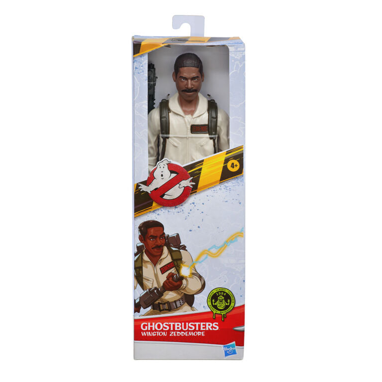 Ghostbusters Winston Zeddemore Toy 12-Inch-Scale Classic 1984 Ghostbusters Action Figure