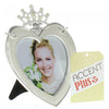 Princess Crown Heart Frame - 3x3