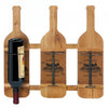 Bourdeaux Wood Wall-Mounted Wine Rack