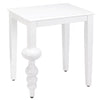 Milan White Accent Table