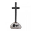 Stone and Cross Figurine - Hope