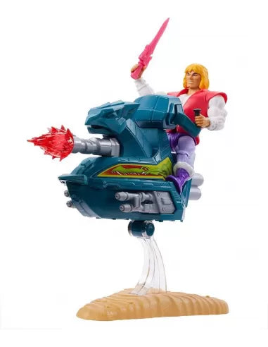 Masters of The Universe Origins Prince Adam Sky Sled action figure IN Box Mattel