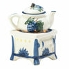 Country Teapot and Stove Oil Warmer