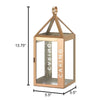 Rose Gold Stainless Steel Caring Lantern - 14 inches