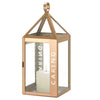 Rose Gold Stainless Steel Caring Lantern - 17.5 inches